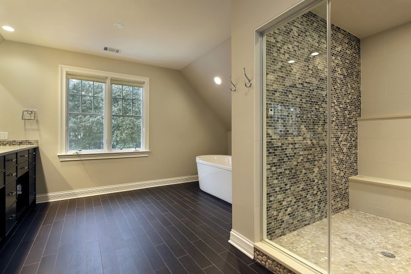 Tile-Accented Shower